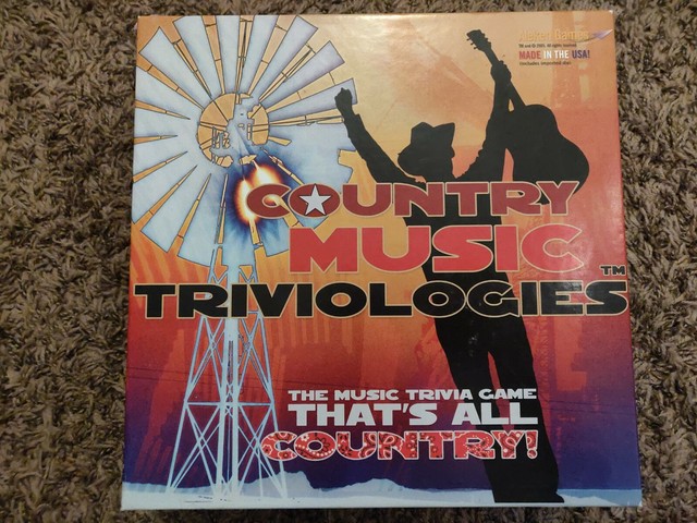 Country Music Triviologies Trivia Board Game EBay