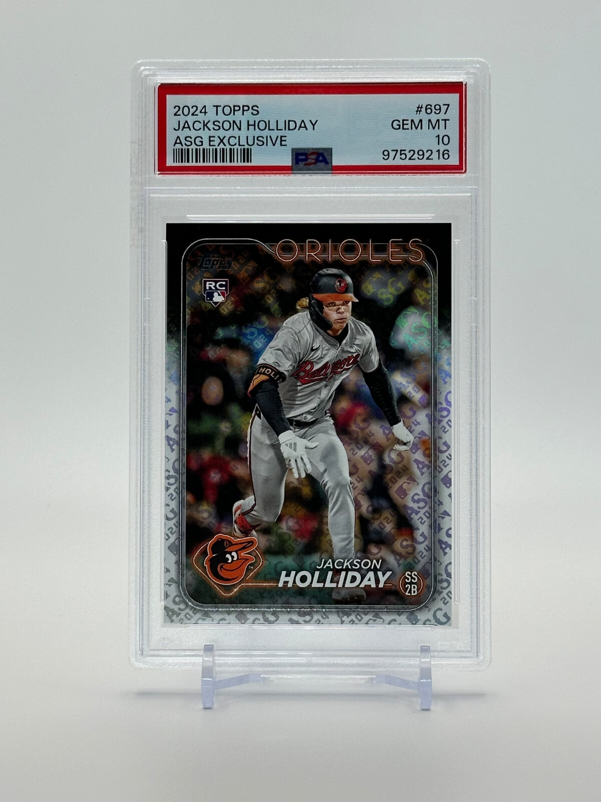 2024 Topps ASG Exclusive - JACKSON HOLLIDAY All Star Game Rookie #697 - PSA 10