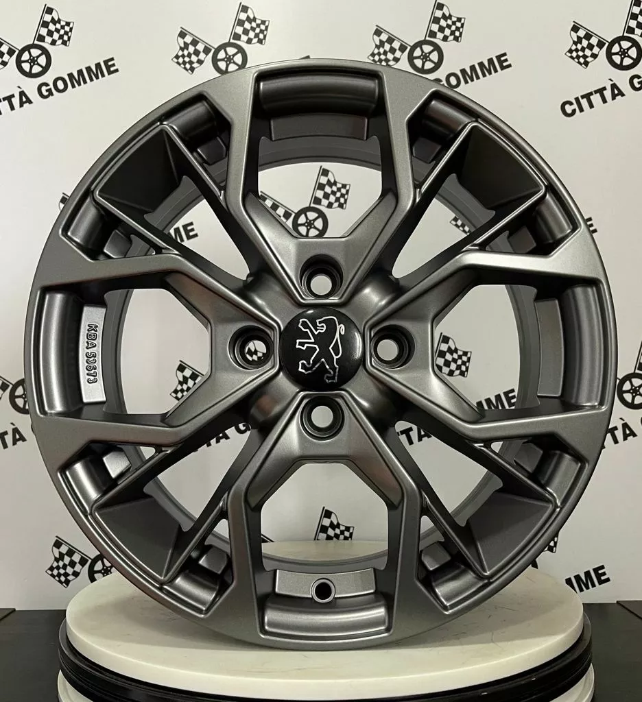 Alloy Wheels Compatible for Peugeot 2008 206 207 208 306 307 308 Mens 15   New