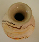 NEMADJI Pottery- U.S.A.-4 1/2"-Wide-Swirl Design-1" Opening-Unique & Rare — photo 7