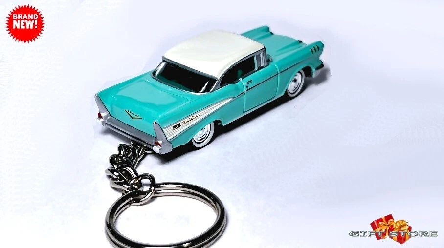 🎁🎁HTF RARE KEYCHAIN LOT 57 CHEVY + TRAILER HAULER CUSTOM Ltd Ed GREAT GIFT🎁🎁 - Image 3 of 4