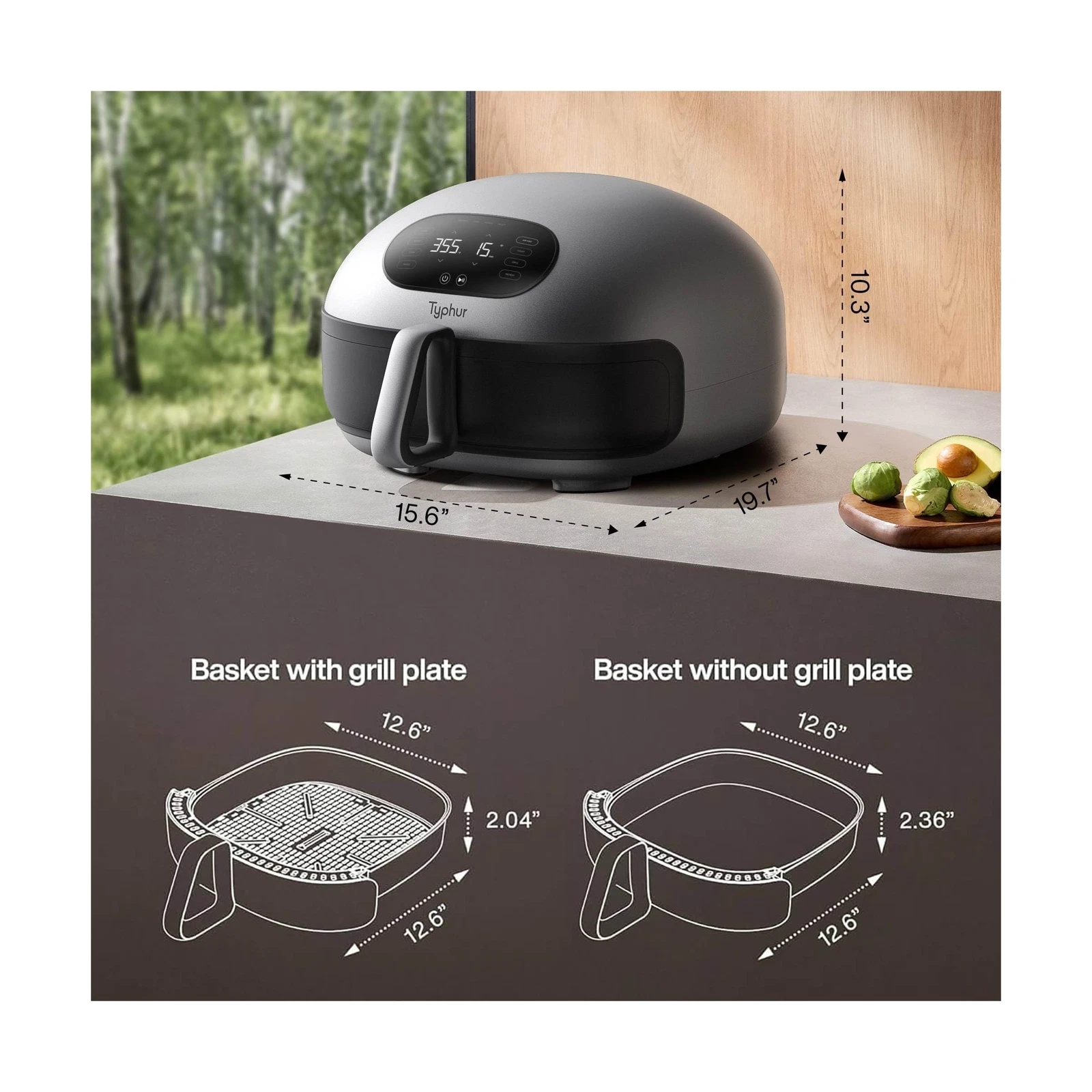 Typhur Dome Air Fryer - Thumbnail 4