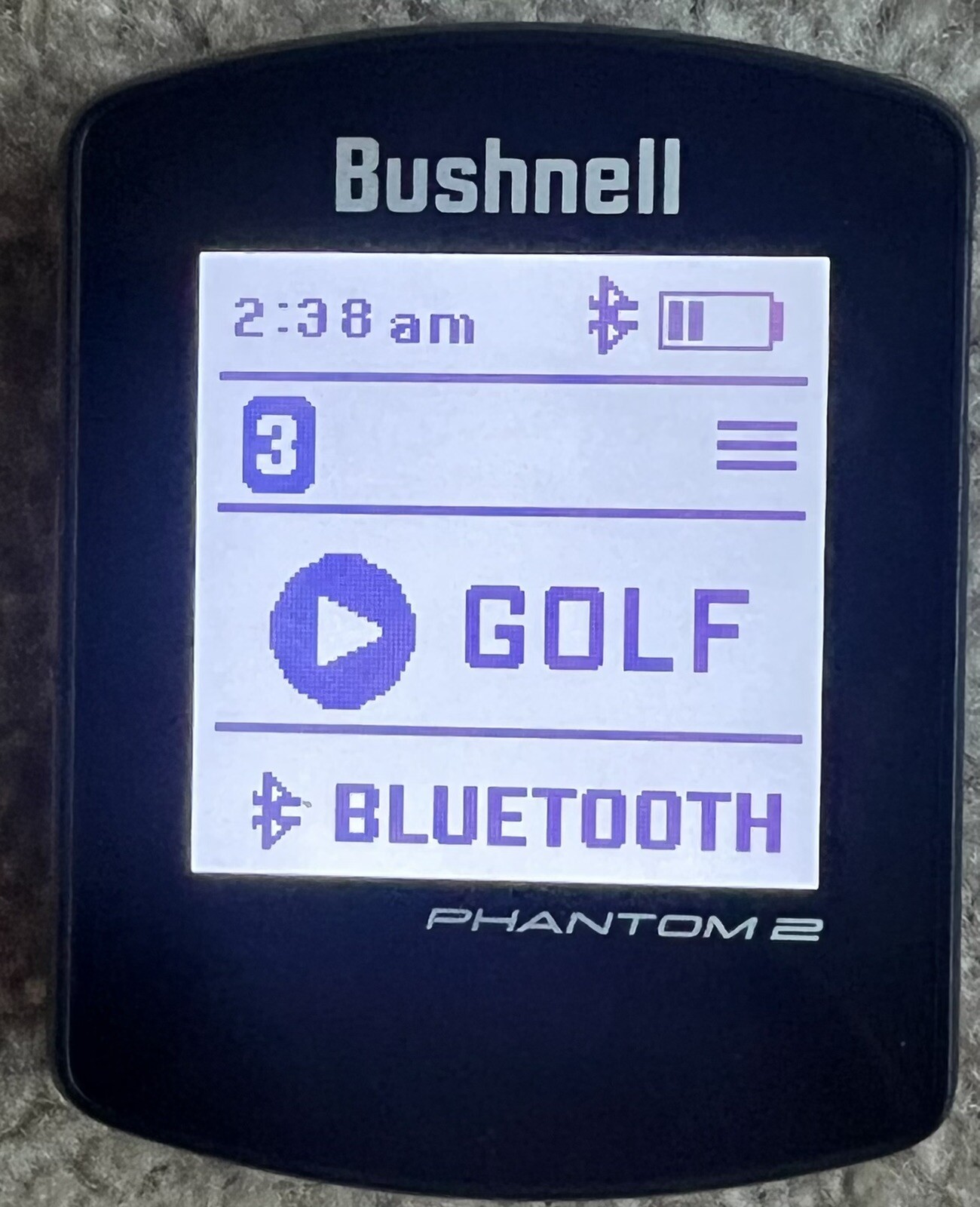 Used Bushnell Phantom 2 Golf GPS golf yardage Finder. 29757007889 eBay
