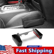 For Jeep Wrangler JK 2012+ Black Center Organizer Gear Shift Tray Storage Box