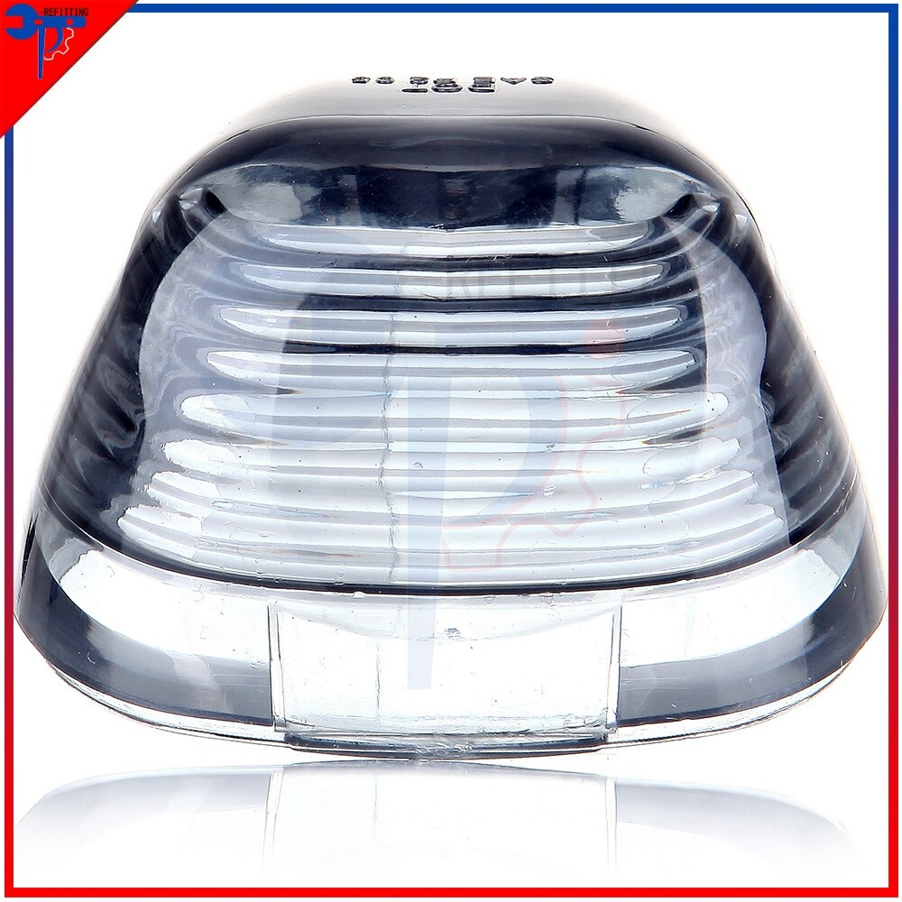 5-Pack LED Cab Marker Lights with White Bulbs & Wiring Kit for Ford Trucks  