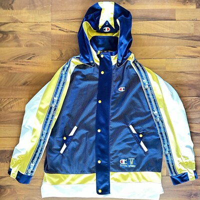 Champion Jacket Mens Yellow Champion Jacket Men S Yellow White