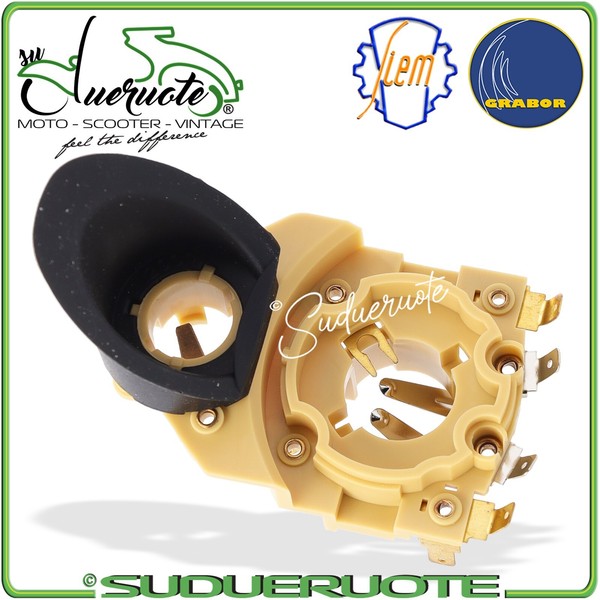 Siem Portalampada Faro Scheinwerfer FüR Vespa PX 125 150 200 1977-2001 Piaggio-image