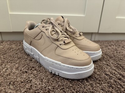#24hjk Nike Air Force 1 Pixel Beige neuwertig 