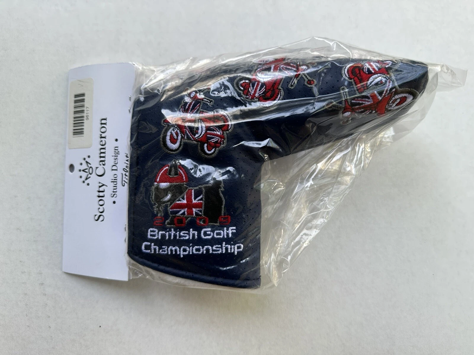 Scotty Cameron 2009 BRITISH GOLF CHAMPIONSHIP - SCOOTER SCOTTY DOG Headcover