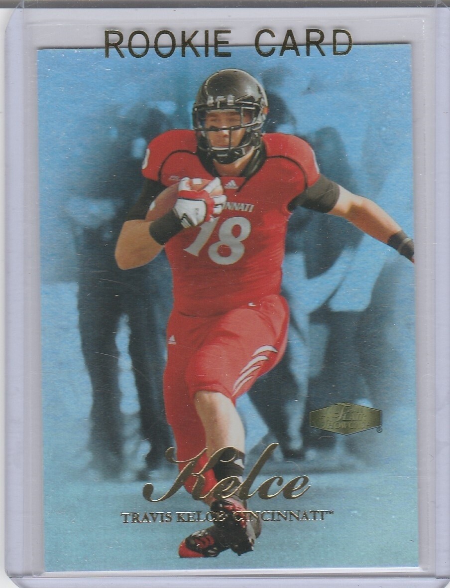 TRAVIS KELCE ROOKIE CARD 2013 Flair Showcase BEARCATS College Football RC  CHIEFS | eBay
