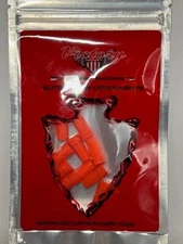 Victory Archery - Flat Nock - Orange - 12pk