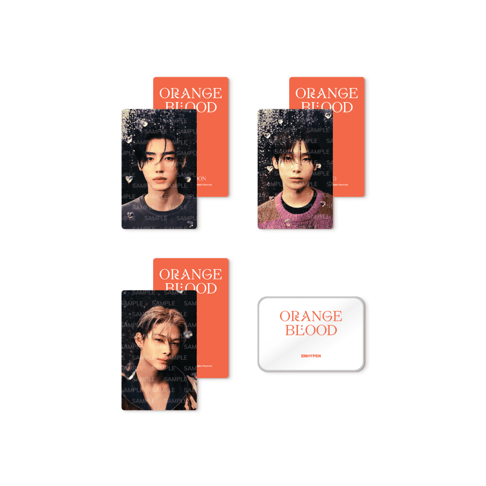 ENHYPEN - ENHYPEN ORANGE BLOOD MD グッズ ピアス ENHYPEN MANIFESTO ORANGE BLOOD グッズ ピアス