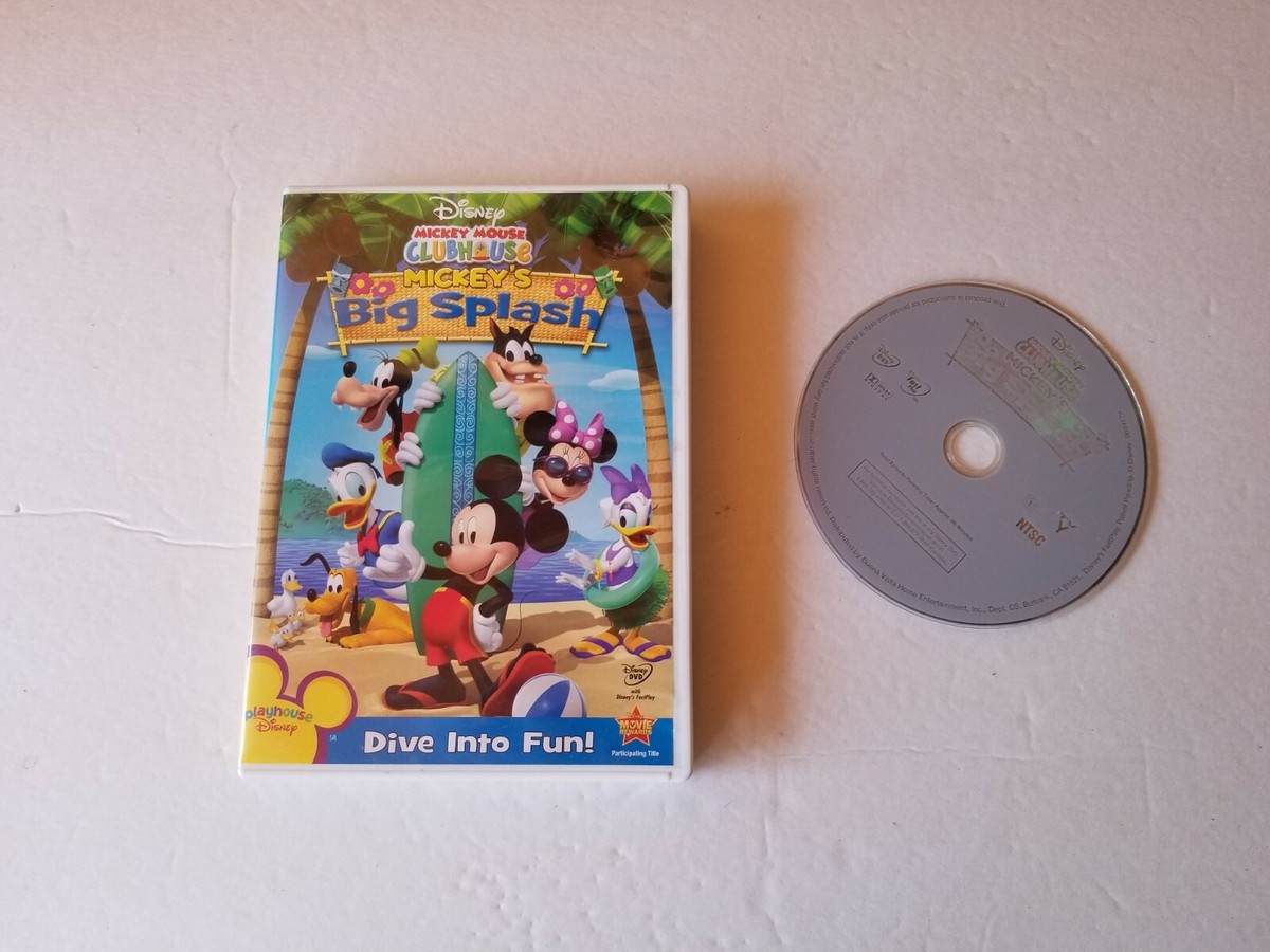 Mickey Mouse Clubhouse - Mickey's Big Splash (DVD, 2009