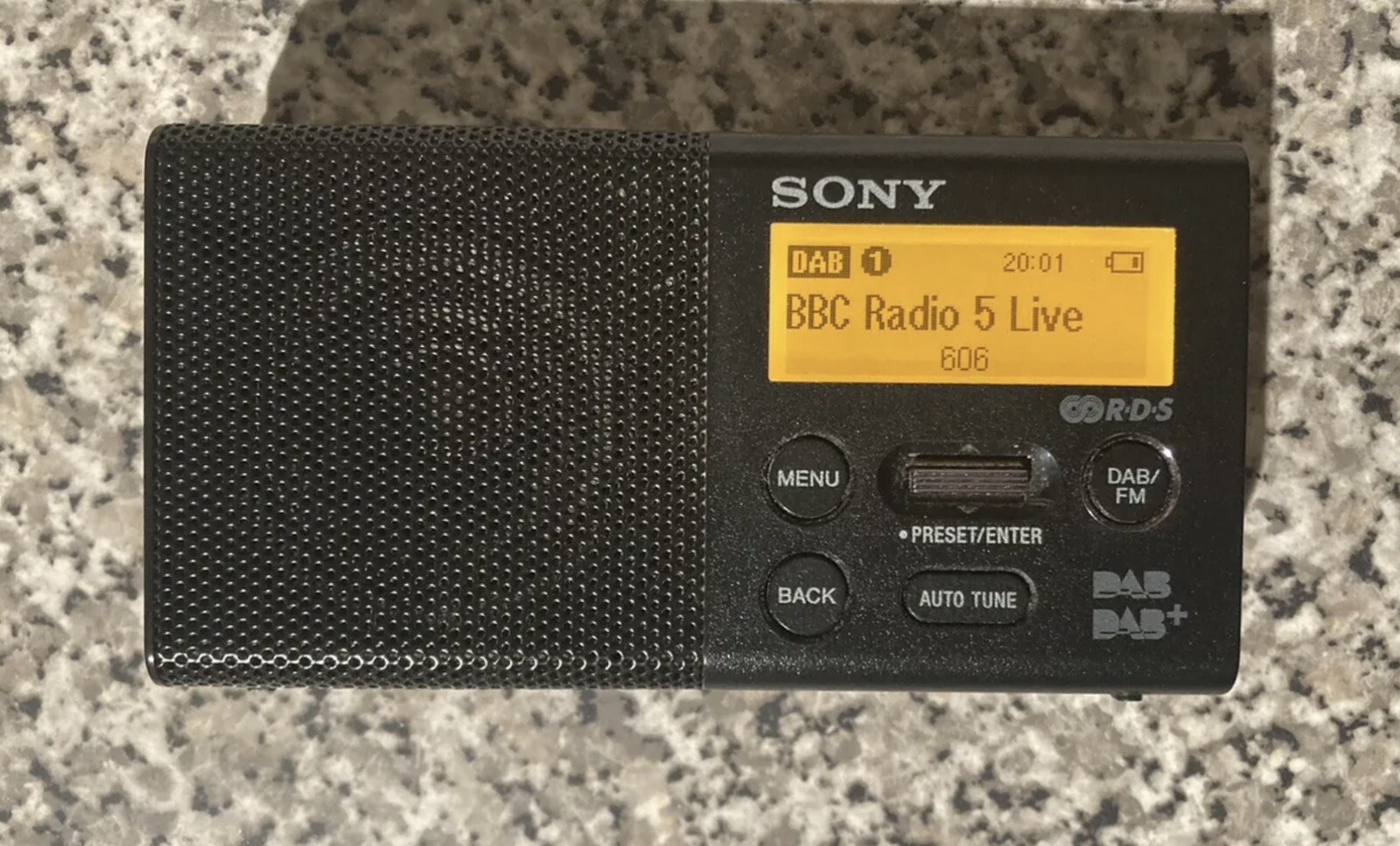 Sony DAB RADIO Pocket DAB/DAB+Radio XDRP1DBP eBay