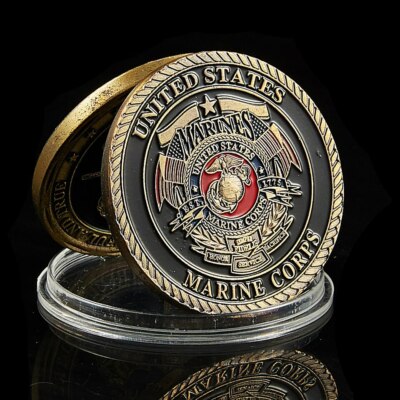 Gedenkmünze Kupfer Sammlung US MARINES 