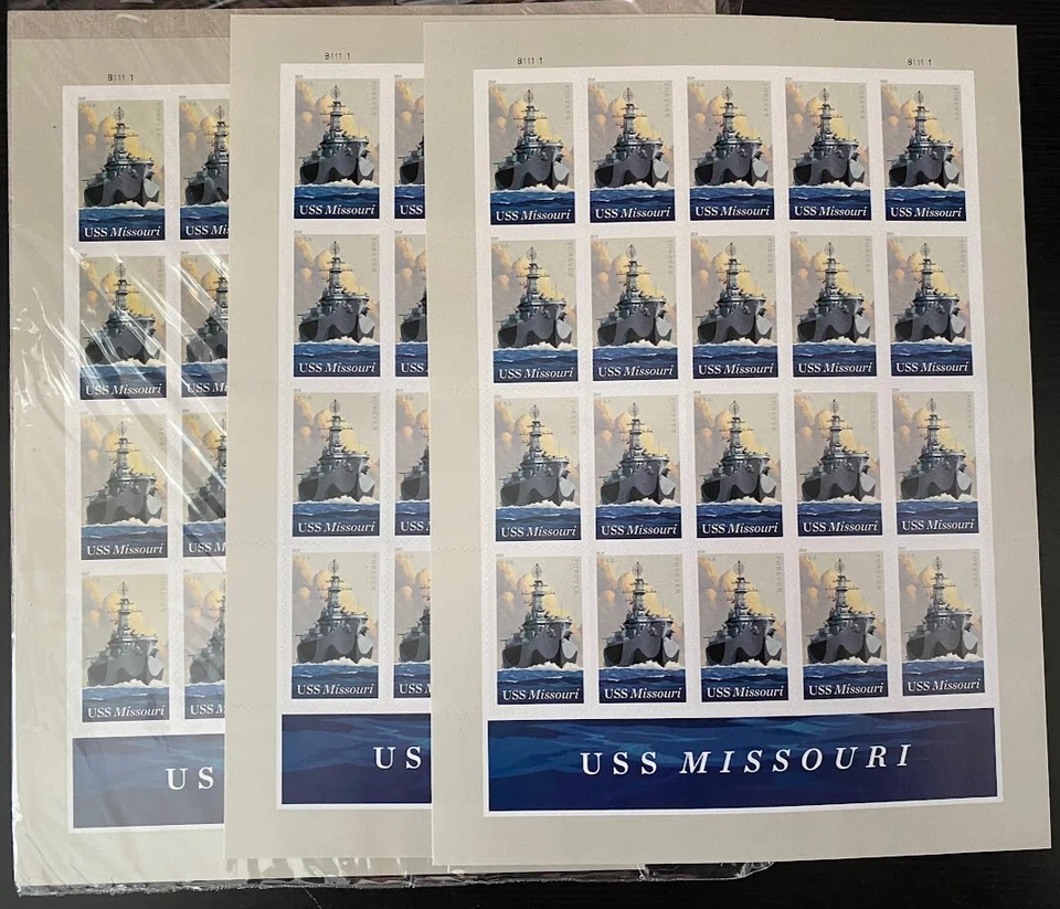 US Stamp Sheets 2018, 2019, 2021, 1924 old, Lot of 9 sheets, Gold FDC 166 Stamps - Image 3 of 4
