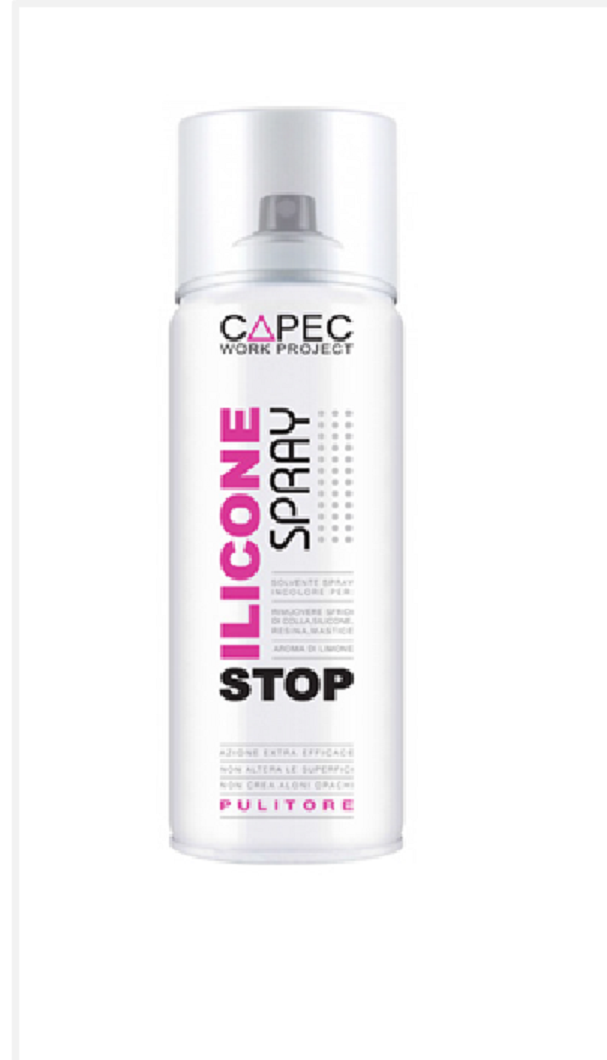 Rimuovi Silicone Spray 400ml - rimuovi colla,resina,mastice CAPEC