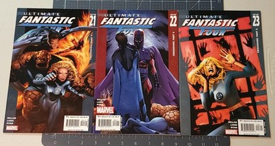 Ultimate Fantastic Four 21-22 VF+/NM 1st Cameo and Full App Marvel Zombies 2005