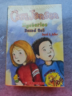 NEW Scholastic - CAM JANSEN MYSTERIES - BOXED SET of 8 Books - David A. Adler