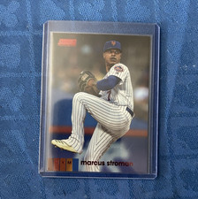 Topps 2020 Stadium Club Marcus Stroman New York Mets #196 Baseball Card