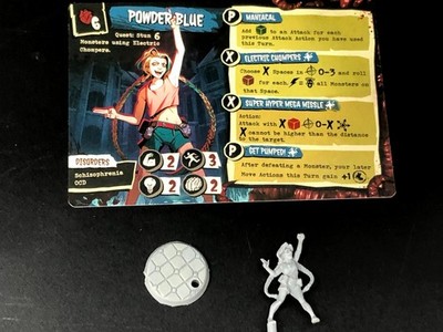 Titan Forge - Lobotomy II Manhunt - Powder Blue - Promo Character Figure & Card