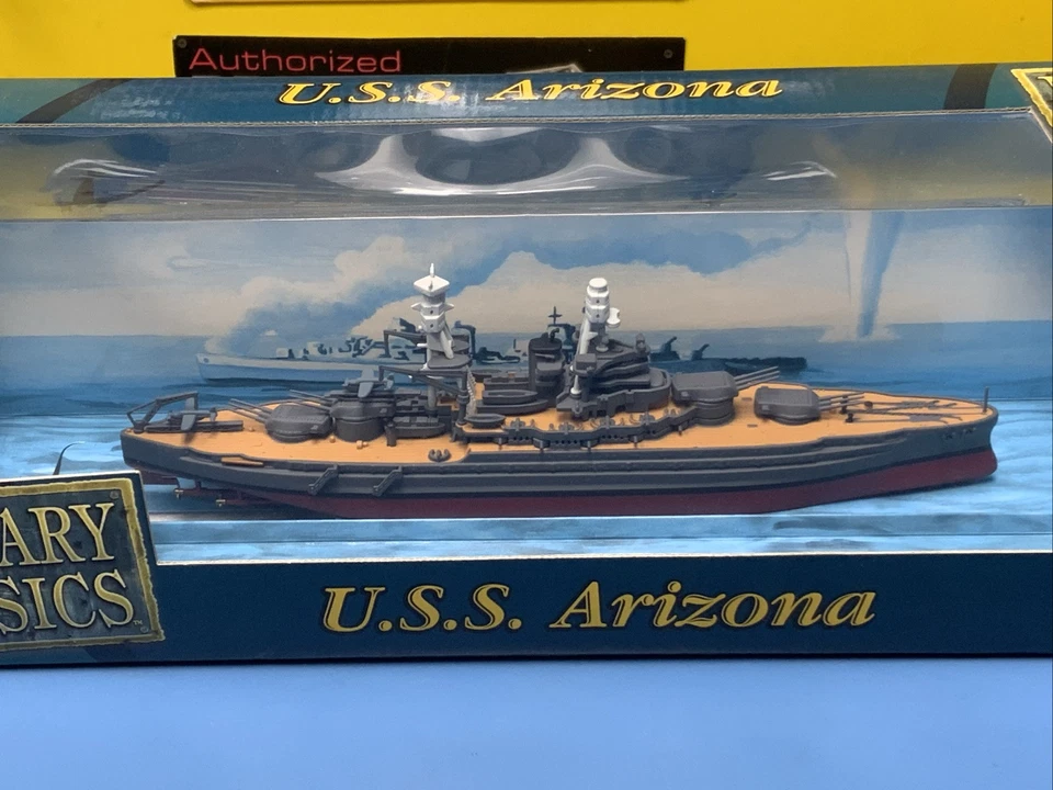 GEARBOX MILITARY CLASSICS U.S.S.  ARIZONA BATTLESHIP NEW - Image 4 of 4
