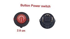Button Power Start Switch Accessories for Kids Electric Ride On Car