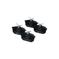 Bremsbelagsatz Scheiben Hinten Verschleiß-Alert 15,3 Mm Valeo FüR U.A. Volvo S40