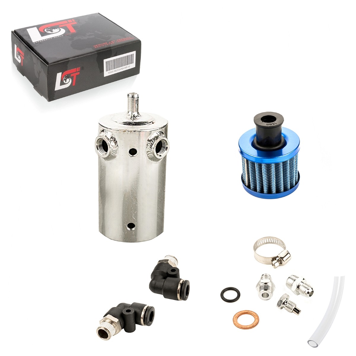 Motor Oil Catch Container Oil Catch Container Ventilation 0.5 L For PORSCHE