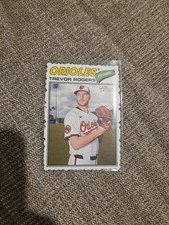 2026 Topps Heritage Deckle Edge SSP Trevor Rogers Baltimore Orioles 