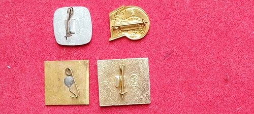 Lot 4 Pins Russia Incl RARE SOVIET ERA PIN BADGE SPUTNIK ENAMELED BADGE + Others - Picture 6 of 10