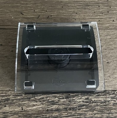 3M Post-It Note Holder Dispenser Weighted Base Acrylic-Office Desk Paper-EUC