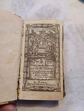 libro IL PASTOR FIDO di BATTISTA GVARINI con dedica al pittore ANGELO LANDI