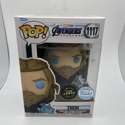 New CHASE Funko Pop! Vinyl: Marvel - Thor (Chase) (Glows in the Dark) - Chalice.