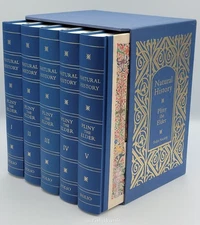 Natural History (5v.) - Pliny the Elder - Folio Society - 2012 1st edition - VGC