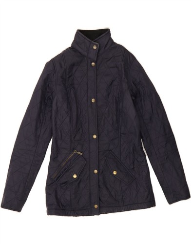 BARBOUR Damen Steppjacke UK 8 Small Navy Blau SC04