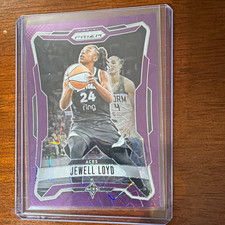 Panini 2026 WNBA Jewell Loyd Las Vegas Aces #111 Purple Velocity Prizm 25/59