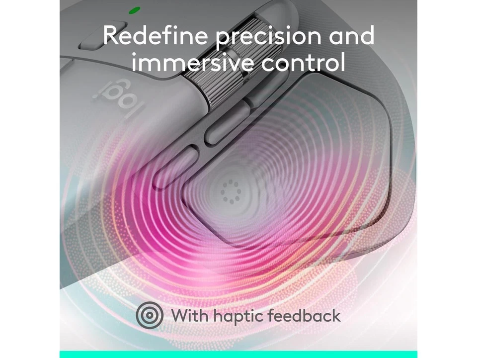 Logitech MX Master 4 for Mac - Wireless Bluetooth Mouse with Ultra-fast - Image 4 of 4