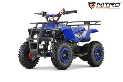 Nitro Motors 49cc mini Kinder Quad Dusty Snowy-Profile L Sport 6" Pocketquad