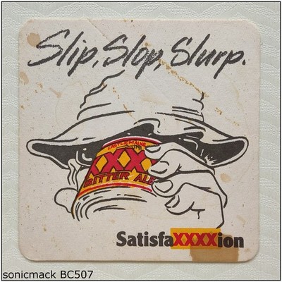 XXXX Slip Slop Slurp SatisfaXXXXion Coaster (B507)