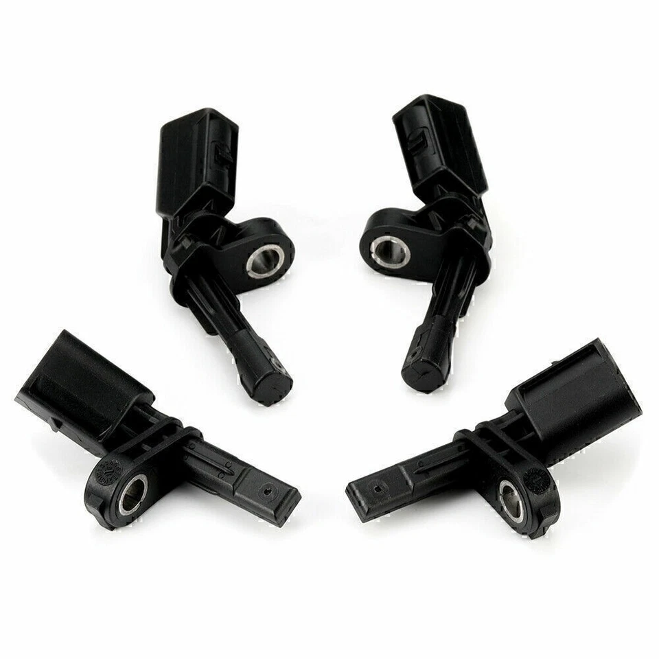 Conjunto de sensor de velocidade de roda ABS dianteiro traseiro esquerdo e direito 4* compatível com Audi TT e Volkswagen - Imagem 3 de 4