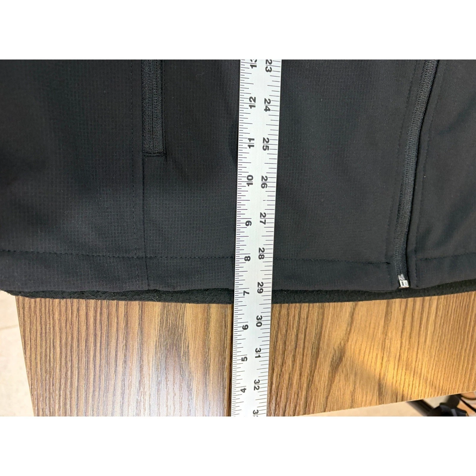 Swiss Tech Black Fleece Lined Softshell Full Zip Jacket Mens XL - product detail image 15