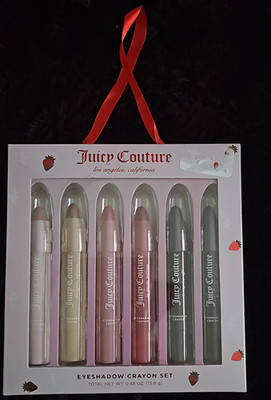 Juicy Couture Eyeshadow Crayon Set Shimmer 0.48 oz Watermelon Sugar + Shades