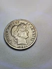 1907 10C Barber Dime  Very Nice coin!!