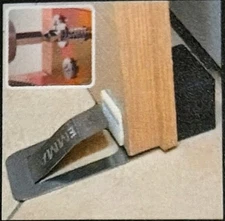 Sisemma Heavy Duty Door Stop Door Stay Adhesive Or Optional Screw Mount