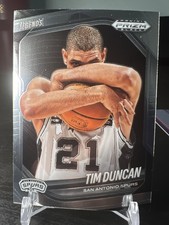 2024-25 Panini Prizm Black - Legends Tim Duncan, Tim Duncan #252