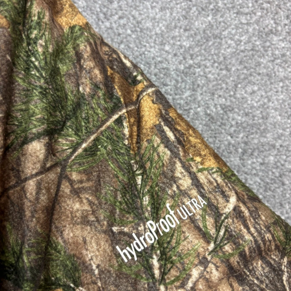Chaqueta RealTree para mujer grande marrón ropa de trabajo camuflaje caza capucha aislada dama Foto 4 de 4
