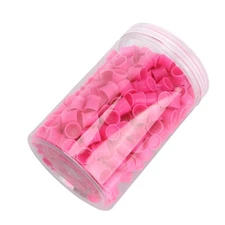 300pcs Tattoo Ink Cup Disposable Silicone Tattoo Pigment Cup Eyebrow Eyeline WPD