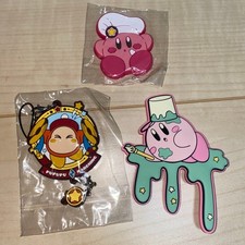 Nintendo Kirby Acrylic Keychain Set 3 Piece Collectible Official Licensed