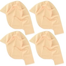 1/2/3/4 Pcs Bald Cap for Halloween Costumes Makeup Latex Bald Wig Caps for Ad...